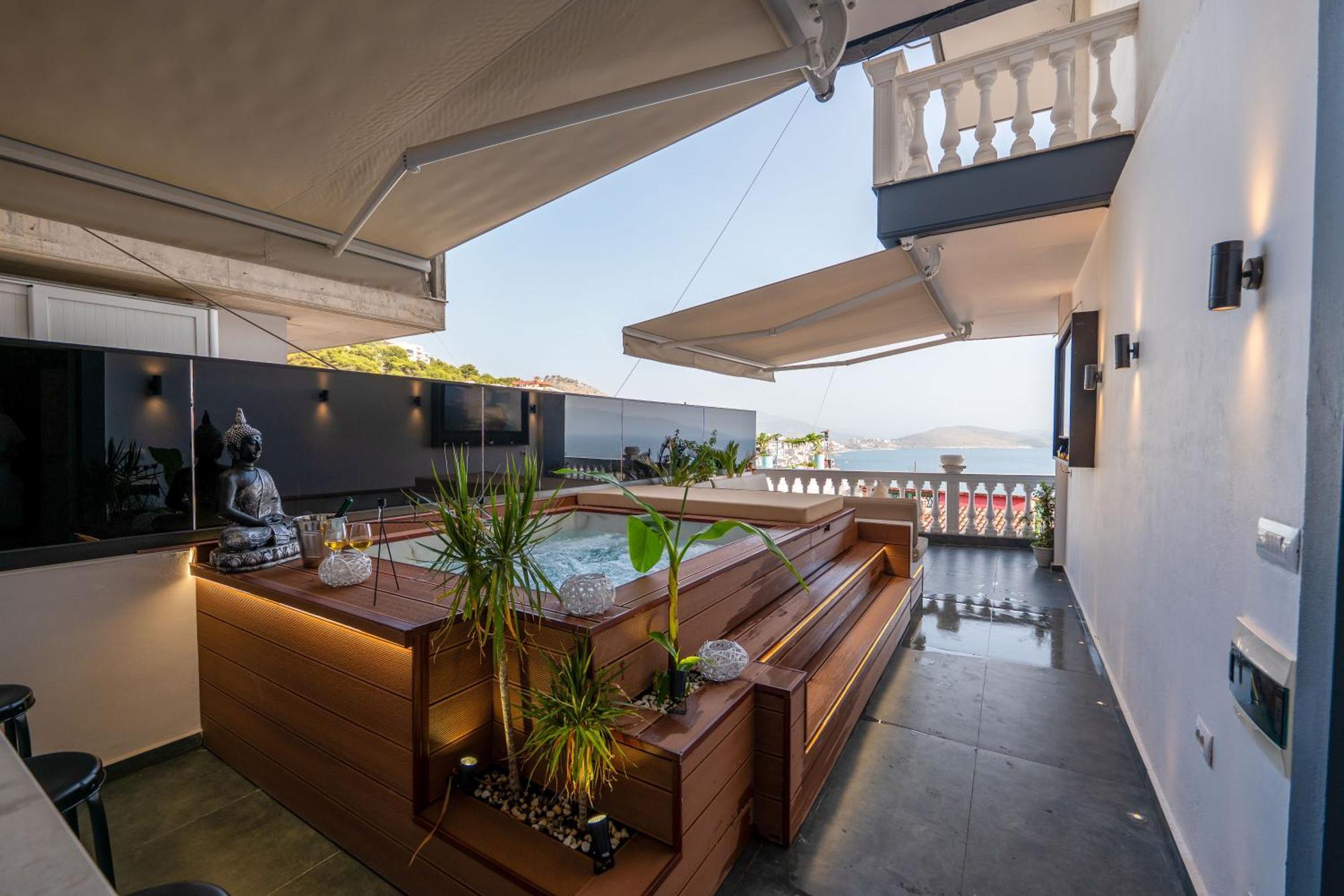 Mato Apartment Sarandë Esterno foto